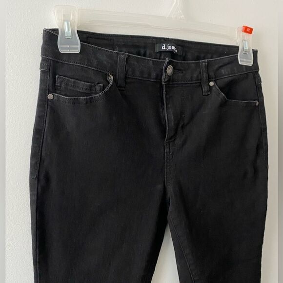 D.jeans cute black skinny jeans with studded pockets jeggings - Picture 3 of 7